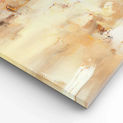 Schilderen op canvas - Ziel van Amber - 140x50 cm