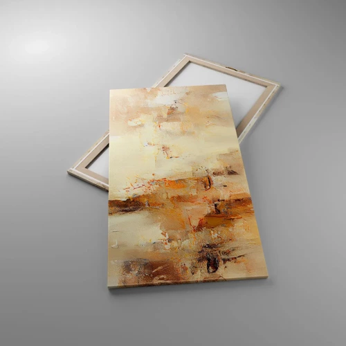 Schilderen op canvas - Ziel van Amber - 65x120 cm