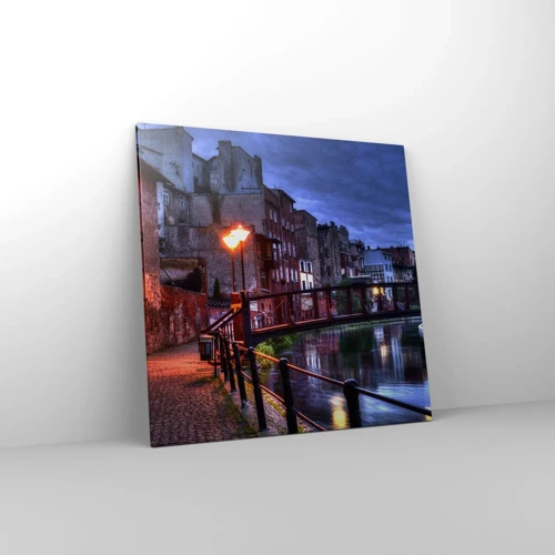 Schilderen op canvas - Zo kende je Bydgoszcz niet - 70x70 cm