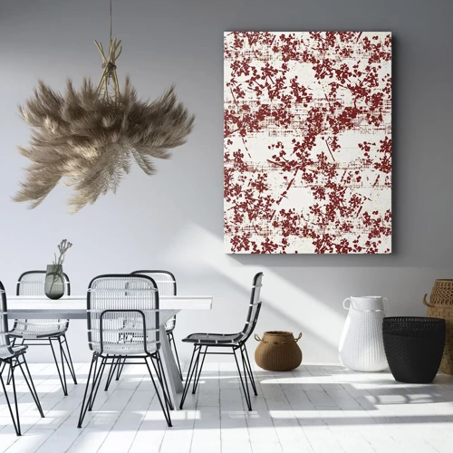 Schilderen op canvas - Zoals oud calico - 70x100 cm