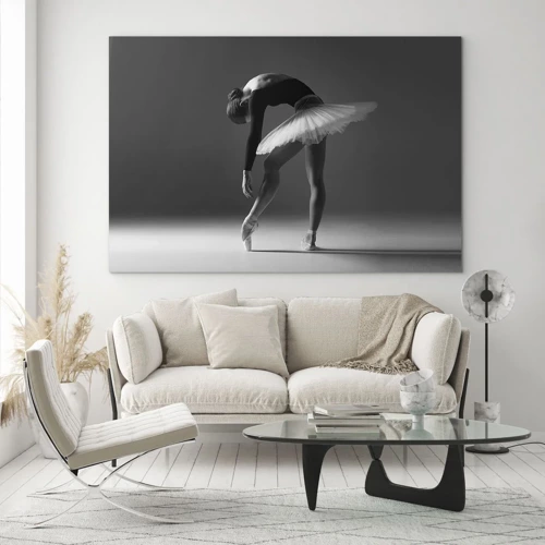 Schilderen op glas - Bella ballerina - 70x50 cm