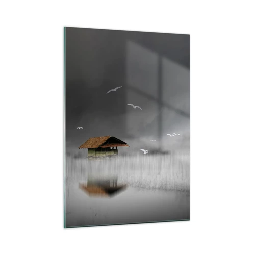 Schilderen op glas - Beschutting tegen regen - 50x70 cm