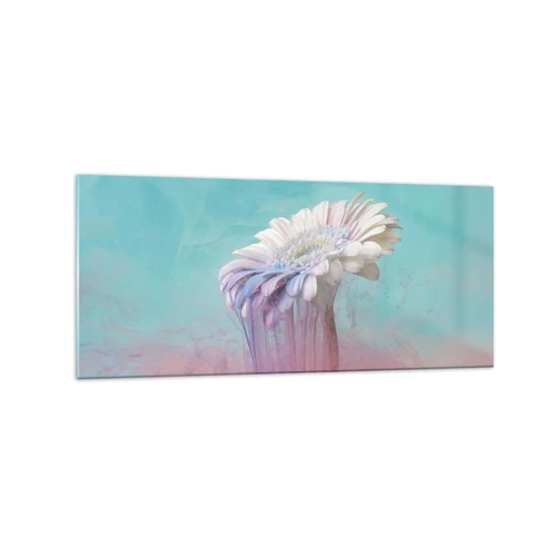 Schilderen op glas - De bloemenonderwereld - 120x50 cm