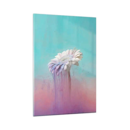 Schilderen op glas - De bloemenonderwereld - 80x120 cm