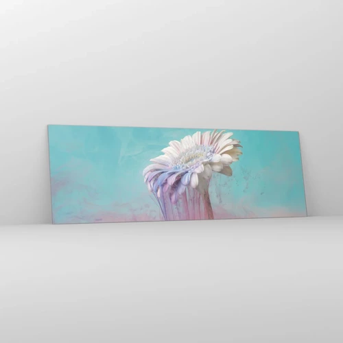 Schilderen op glas - De bloemenonderwereld - 90x30 cm
