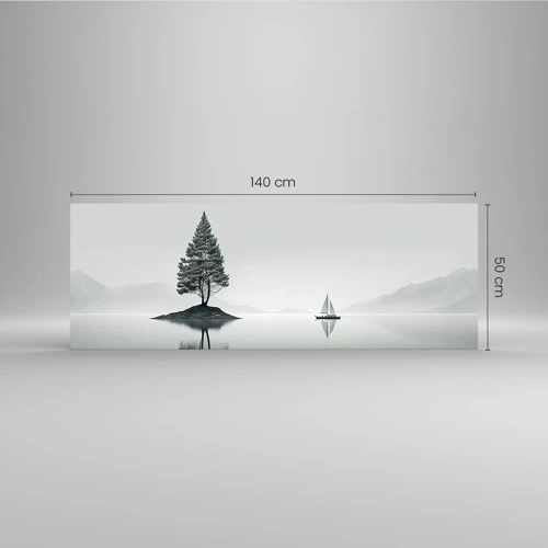 Schilderen op glas - Droom - 140x50 cm