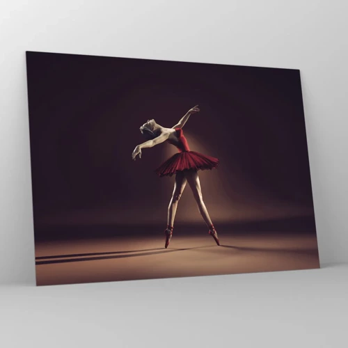 Schilderen op glas - Een prima ballerina - 70x50 cm