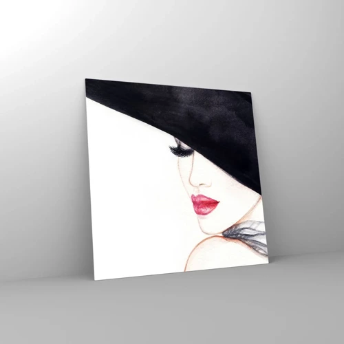 Schilderen op glas - Elegantie en sensualiteit - 30x30 cm