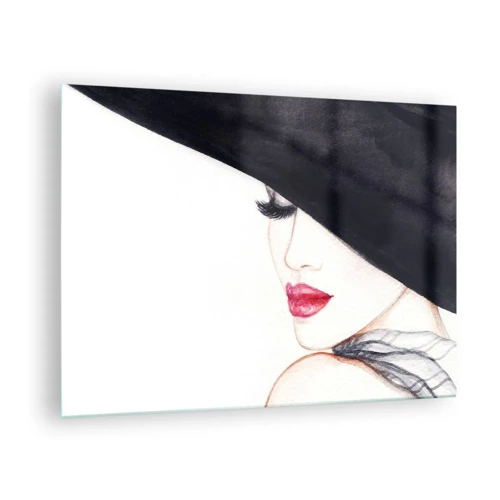 Schilderen op glas - Elegantie en sensualiteit - 70x50 cm
