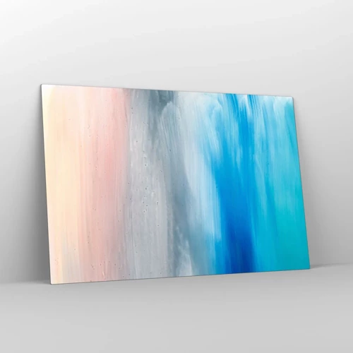 Schilderen op glas - Elementen: lucht - 120x80 cm