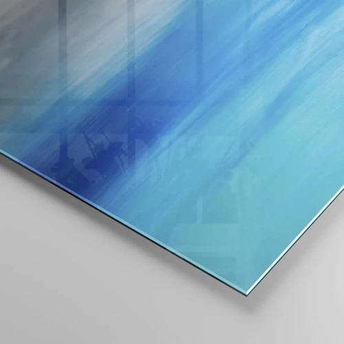 Schilderen op glas - Elementen: lucht - 120x80 cm