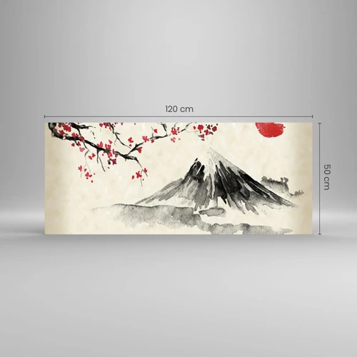 Schilderen op glas - Houd van Japan - 120x50 cm