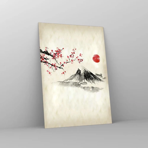 Schilderen op glas - Houd van Japan - 50x70 cm