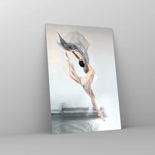 Schilderen op glas - In dans vervoering - 70x100 cm