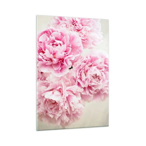 Schilderen op glas - In roze glamour - 50x70 cm