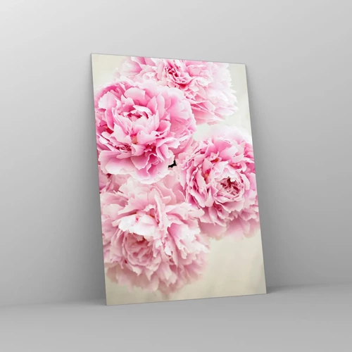 Schilderen op glas - In roze glamour - 50x70 cm