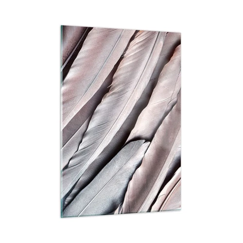 Schilderen op glas - In roze zilver - 50x70 cm