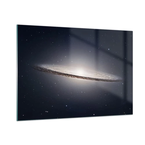 Schilderen op glas - Lang geleden, in een sterrenstelsel ver, ver weg... - 100x70 cm
