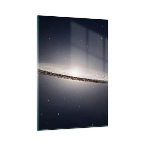 Schilderen op glas - Lang geleden, in een sterrenstelsel ver, ver weg... - 80x120 cm