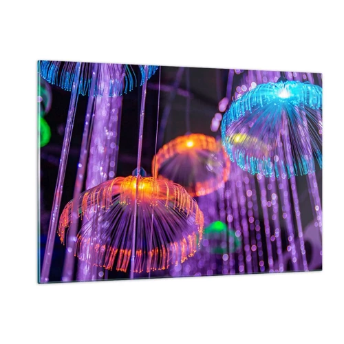Schilderen op glas - Lichte fontein - 120x80 cm