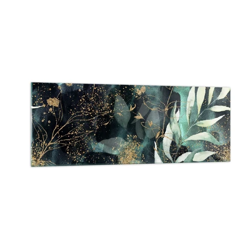 Schilderen op glas - Magische tuin - 140x50 cm