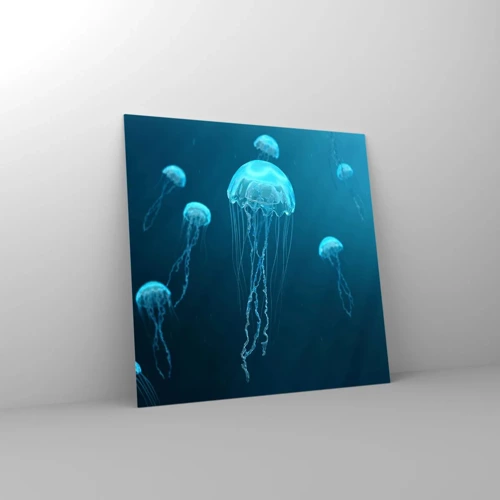 Schilderen op glas - Oceaandans - 30x30 cm