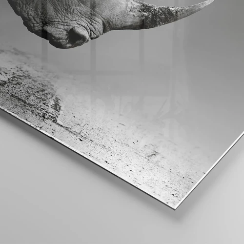 Schilderen op glas - Onstuitbare kracht - 120x80 cm