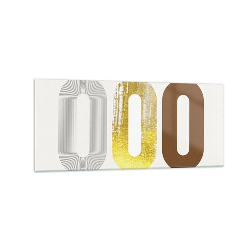 Schilderen op glas - Oooo! - 120x50 cm