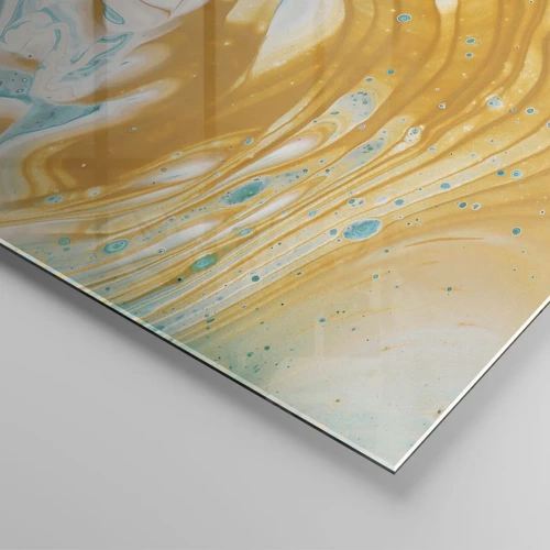Schilderen op glas - Pastel werveling - 50x70 cm