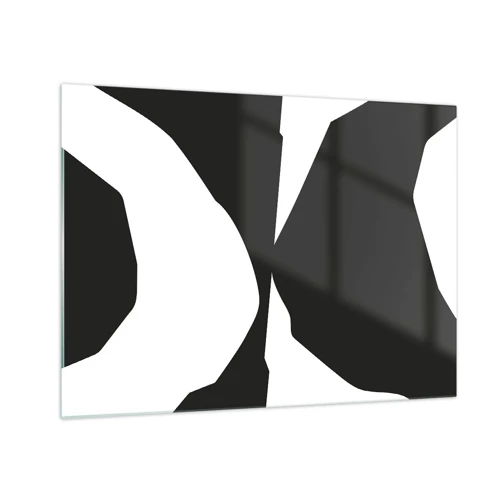 Schilderen op glas - Positief – negatief - 70x50 cm