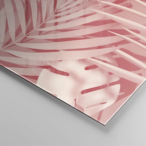 Schilderen op glas - Roze concept - 160x50 cm