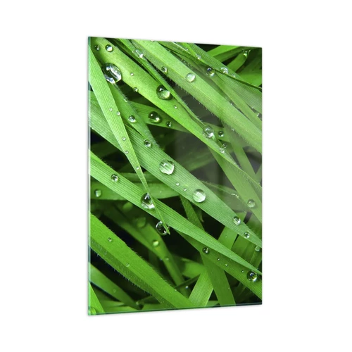 Schilderen op glas - Speel groen - 50x70 cm