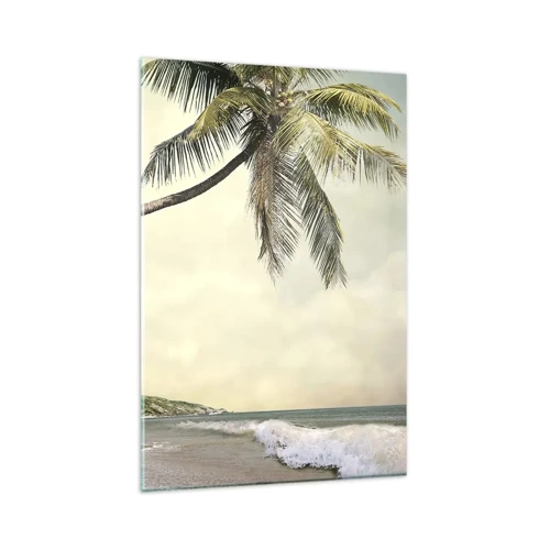 Schilderen op glas - Tropische droom - 80x120 cm