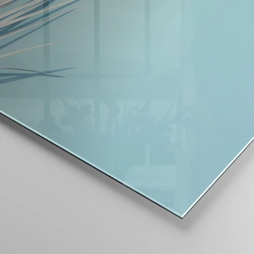 Schilderen op glas - Tropische impressie - 100x40 cm