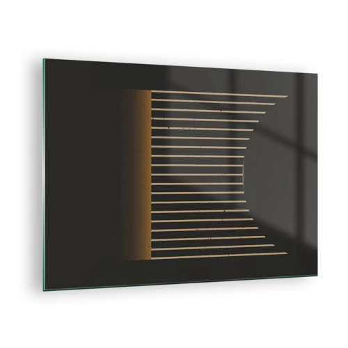 Schilderen op glas - Verken de duisternis - 70x50 cm