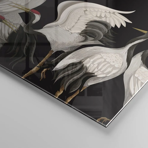 Schilderen op glas - Vogel spullen - 120x80 cm