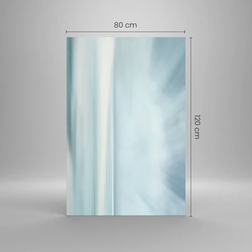 Schilderen op glas - Vrede tot aan de horizon - 80x120 cm