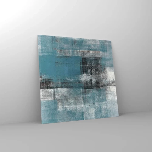 Schilderen op glas - Water en lucht - 60x60 cm