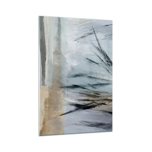 Schilderen op glas - Wintervelden - 80x120 cm