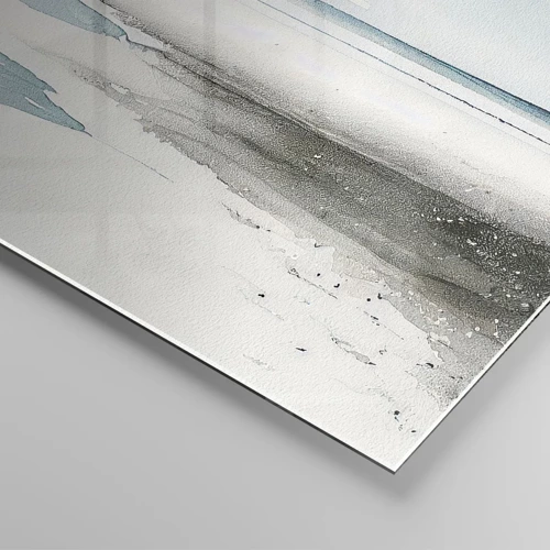 Schilderen op glas - Zachte vloed - 30x30 cm