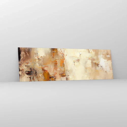 Schilderen op glas - Ziel van Amber - 160x50 cm