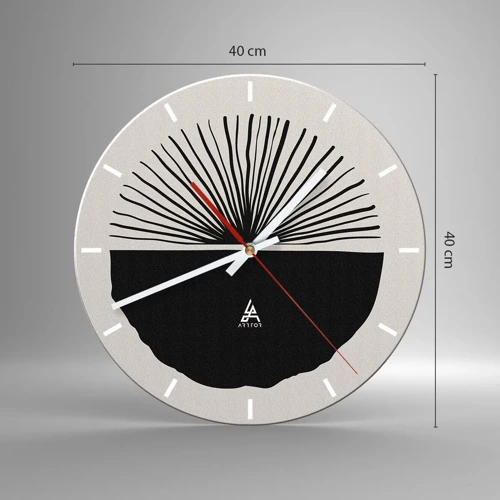 Wandklok - Klok - Een scala aan mogelijkheden - 40x40 cm