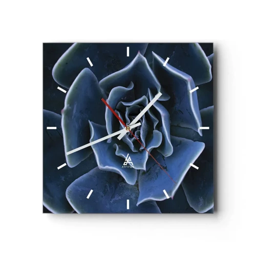 Wandklok - Klok - Woestijn bloem - 30x30 cm