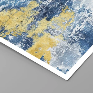 Poster - Abstractie vol met weer - 40x50 cm