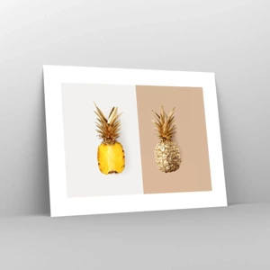 Poster - Ananas voor ons - 40x30 cm