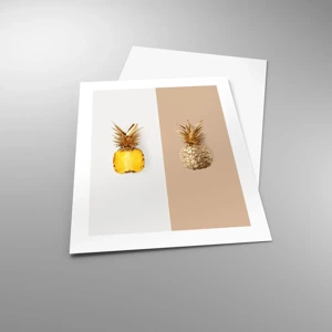 Poster - Ananas voor ons - 40x50 cm