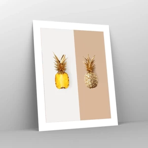 Poster - Ananas voor ons - 40x50 cm