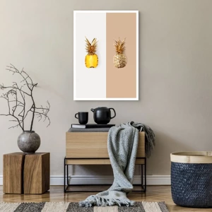 Poster - Ananas voor ons - 50x70 cm