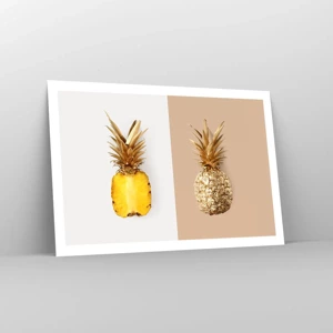 Poster - Ananas voor ons - 91x61 cm