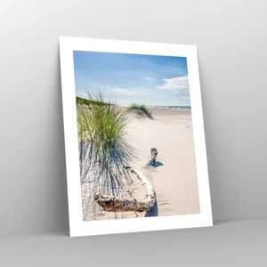 Poster - De mooiste zandstrand? Oostzee-strand - 40x50 cm